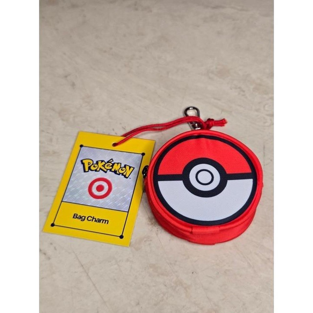 Pokemon x Target Pokeball Bag Charm Coin Pouch